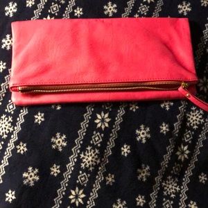 Pink clutch